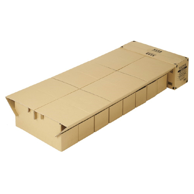 ナカバヤシ 段ボールベッド 高さ35cmタイプ/ナチュラル NDB-MH1990NAの商品画像1枚目