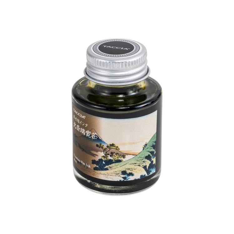 ナカバヤシ　TACCIA　万年筆用　浮世絵インク・染料・40ml／北斎璃寛茶　TFPI-WD42-28の商品画像3枚目