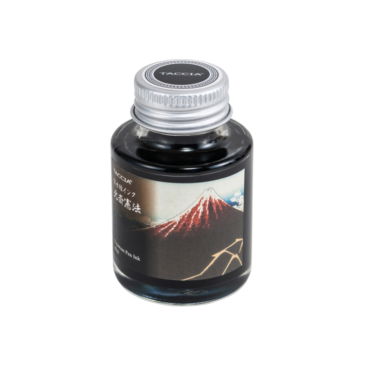 ナカバヤシ　TACCIA　万年筆用　浮世絵インク・染料・40ml／北斎憲法　TFPI-WD42-29の商品画像3枚目