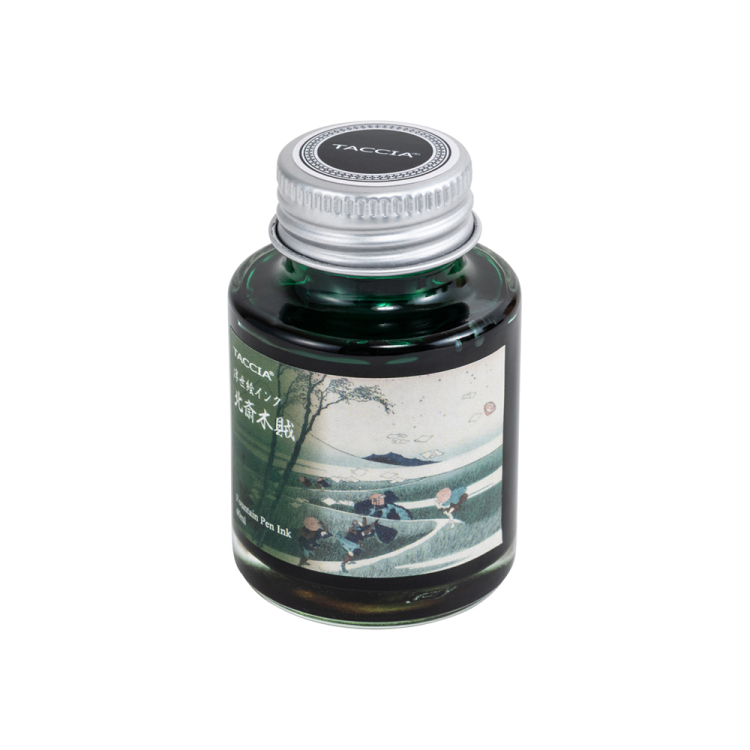 ナカバヤシ　TACCIA　万年筆用　浮世絵インク・染料・40ml／北斎木賊　TFPI-WD42-30の商品画像3枚目