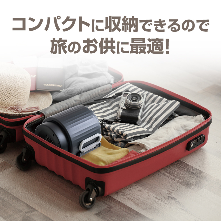 ナカバヤシ　コンパクト電気ケトル　転倒湯漏れ防止／ブラック　MBE-TK05BK　(tm)の商品画像3枚目