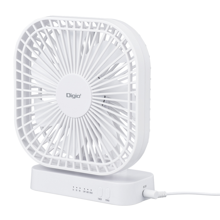 ナカバヤシ マグネットUSB FAN/ホワイト USF-24W (tm)の商品画像8枚目