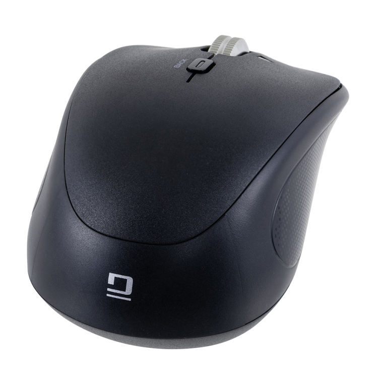 ナカバヤシ　【感動ホイールマウス】  小型Bluetooth・USB無線(デュアル)静音4ボタンBlueLEDマウス/ブラック　MUS-DKQ257BK　(tm)の商品画像7枚目