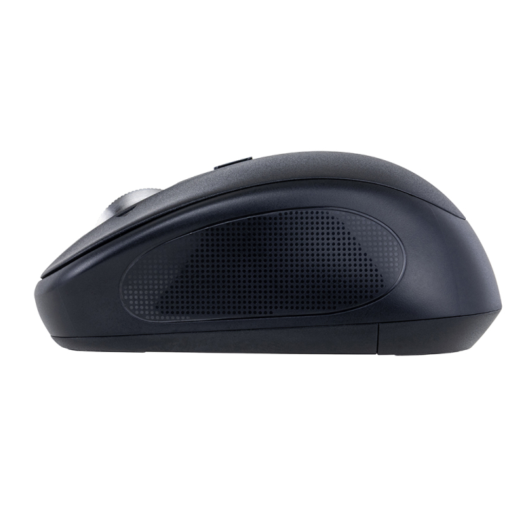 ナカバヤシ　【感動ホイールマウス】  小型Bluetooth・USB無線(デュアル)静音4ボタンBlueLEDマウス/ブラック　MUS-DKQ257BK　(tm)の商品画像9枚目