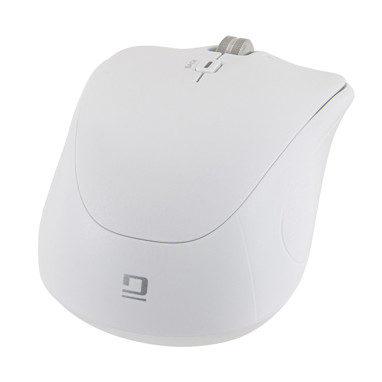 ナカバヤシ　【感動ホイールマウス】  小型Bluetooth・USB無線(デュアル)静音4ボタンBlueLEDマウス/ホワイト　MUS-DKQ257W　(tm)の商品画像7枚目