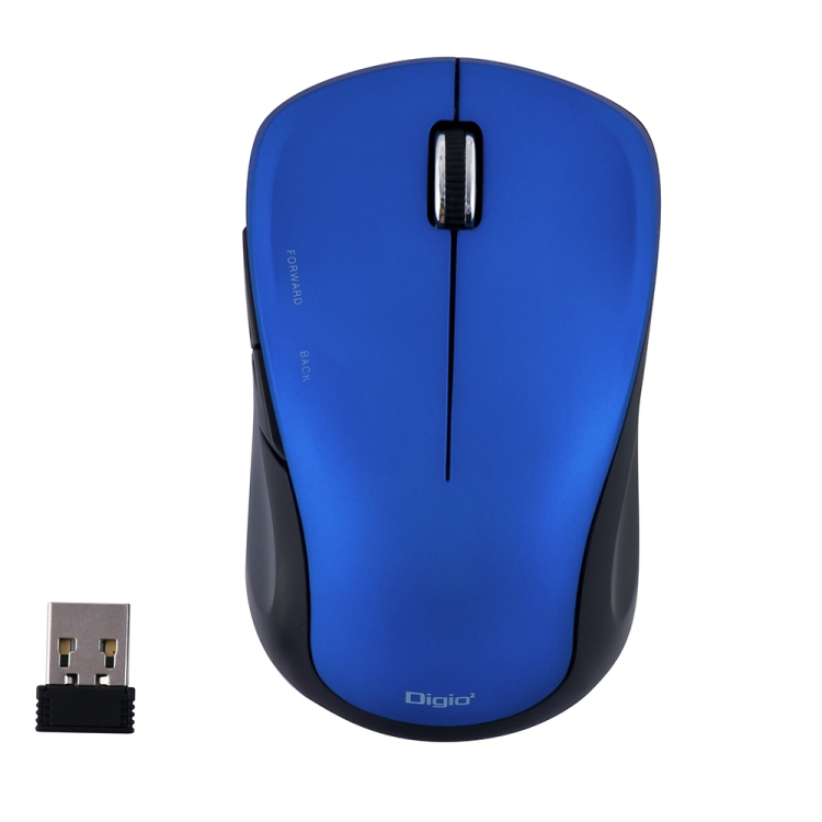 ナカバヤシ 無線5ボタンBlueLEDマウス ブルー MUS-RKF118BL　(tm)　の商品画像2枚目