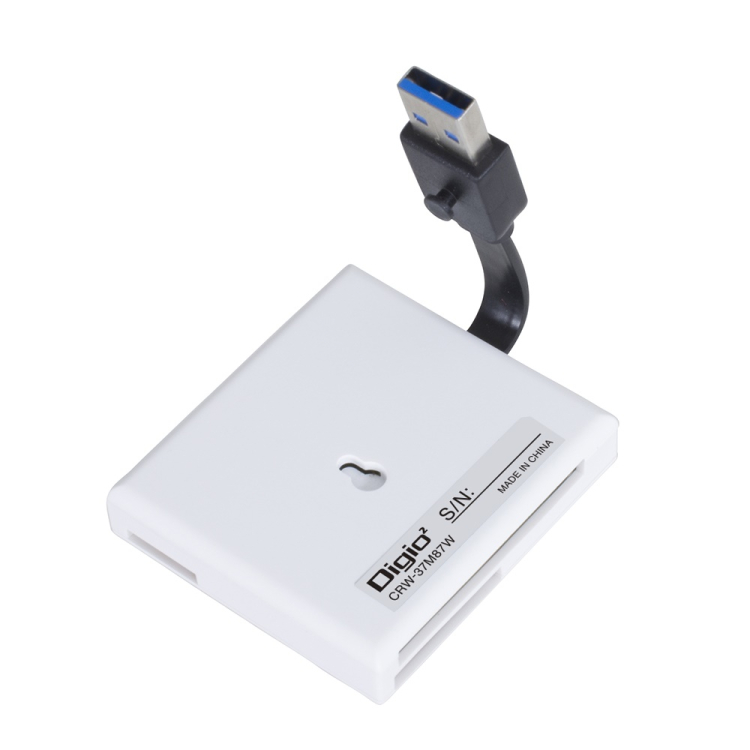 ナカバヤシ USB3.2Gen1マルチカードリーダー・ライター【CRW-37M87シリーズ】ホワイト CRW-37M87W　(tm)　の商品画像2枚目