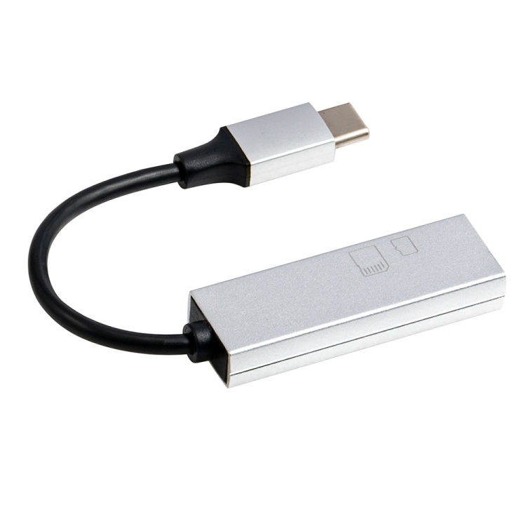 ナカバヤシ 【STIXシリーズ】USB2.0 Type-CアルミSD/microSDカードリーダー・ライター／シルバー CRW-CSD89SL　(tm)の商品画像7枚目