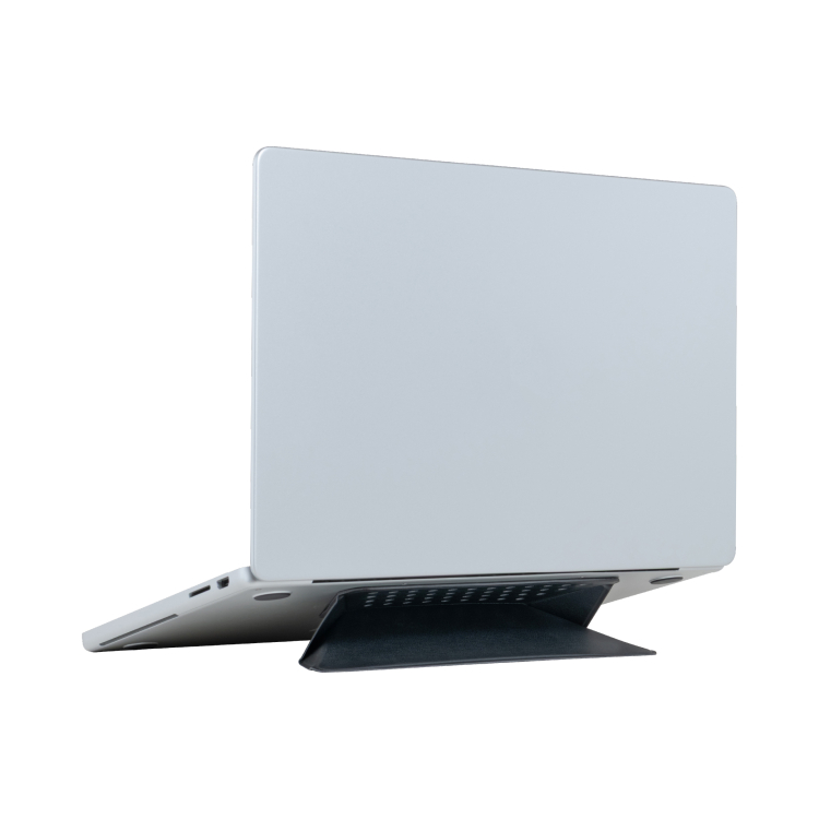 ナカバヤシ　吸着式薄型ノートPCスタンド/ブラック　NPA-011BK　(tm)の商品画像5枚目
