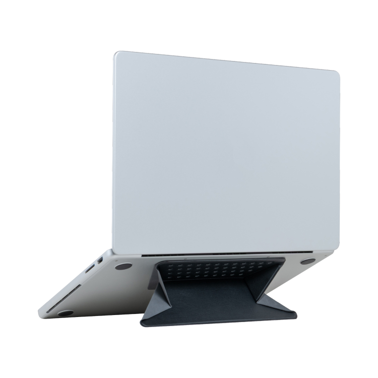 ナカバヤシ　吸着式薄型ノートPCスタンド/ブラック　NPA-011BK　(tm)の商品画像6枚目