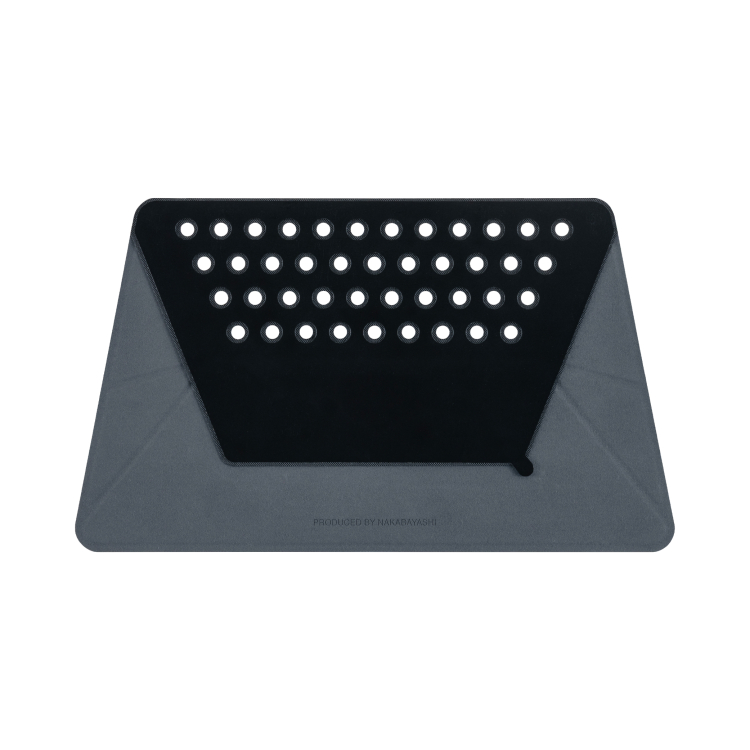 ナカバヤシ　吸着式薄型ノートPCスタンド/ブラック　NPA-011BK　(tm)の商品画像8枚目