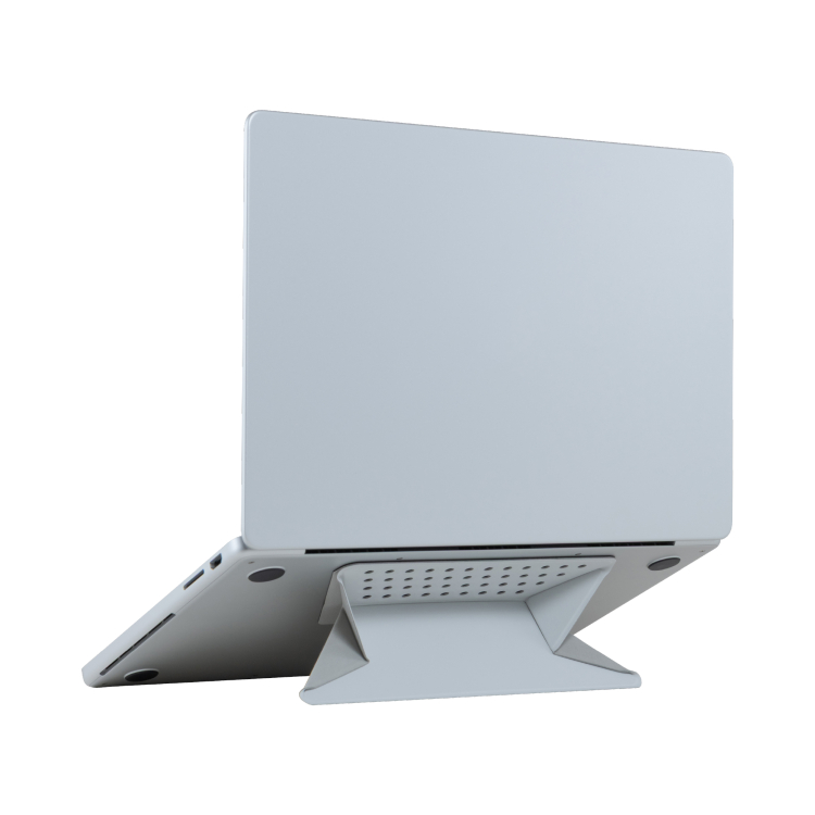ナカバヤシ　吸着式薄型ノートPCスタンド/ライトグレー　NPA-011GY　(tm)の商品画像6枚目