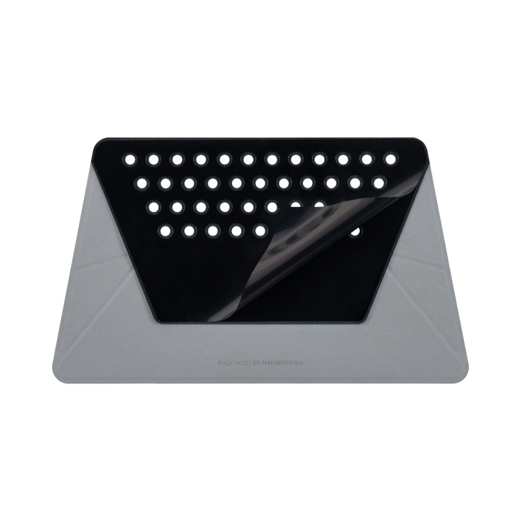 ナカバヤシ　吸着式薄型ノートPCスタンド/ライトグレー　NPA-011GY　(tm)の商品画像9枚目