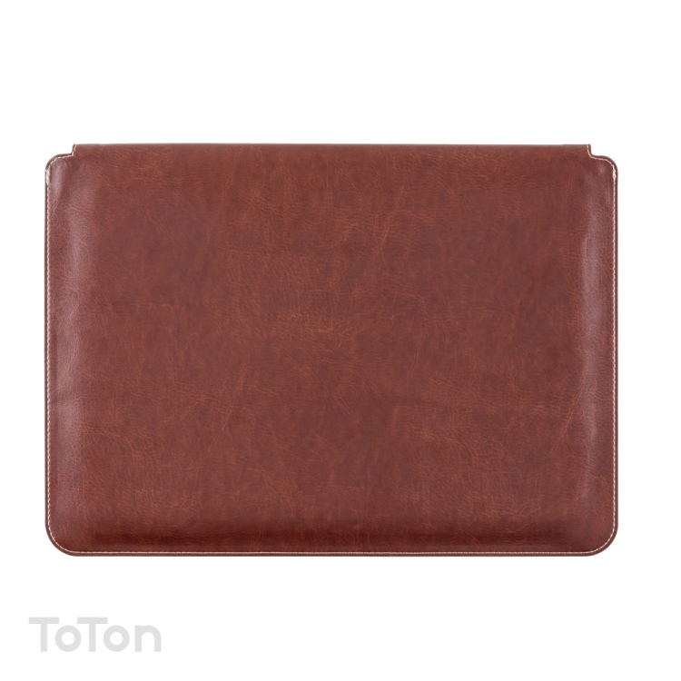 ナカバヤシ TOTON ノートPCケース 14インチ/ブラウン SZC-FC142601BR (tm)の商品画像2枚目