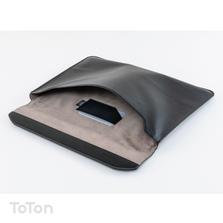 ナカバヤシ TOTON ノートPCケース 14インチ/ブラック SZC-FC142601BK (tm)の商品画像7枚目