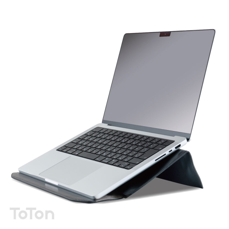 ナカバヤシ TOTON ノートPCケース 14インチ/ブラック SZC-FC142601BK (tm)の商品画像3枚目