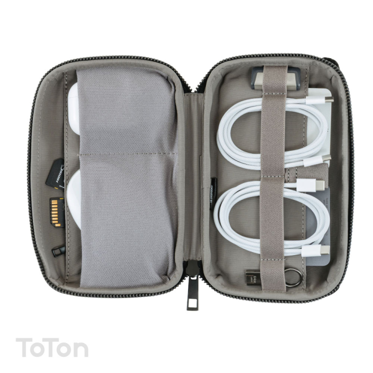 ナカバヤシ TOTON ガジェットケースL/ブラック SZC-GDP24BK (tm)の商品画像9枚目