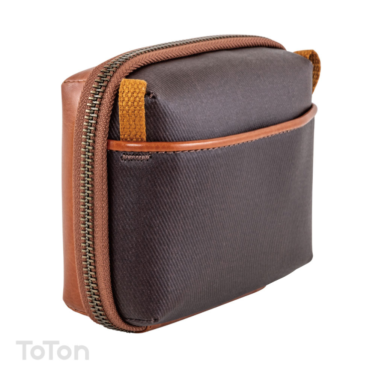 ナカバヤシ　TOTON　ガジェットケースM/ブラウン　SZC-GDP23BR　(tm)の商品画像6枚目