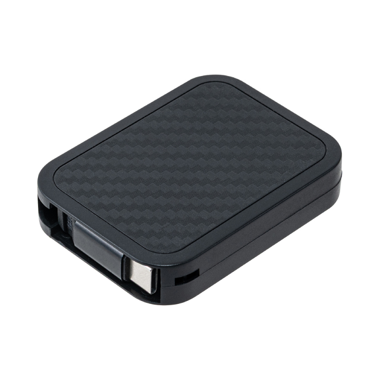 ナカバヤシ　Type-C巻き取りケーブル　PD240W　0.9m／ブラック　UPD-R03BK　(tm)の商品画像1枚目