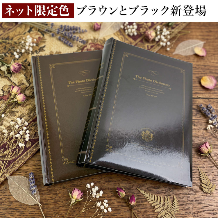 ナカバヤシ 背丸ブック式/L判3段/240枚収納(フォトディクショナリー)BPL-240-2-B ブルー #103#の商品画像7枚目