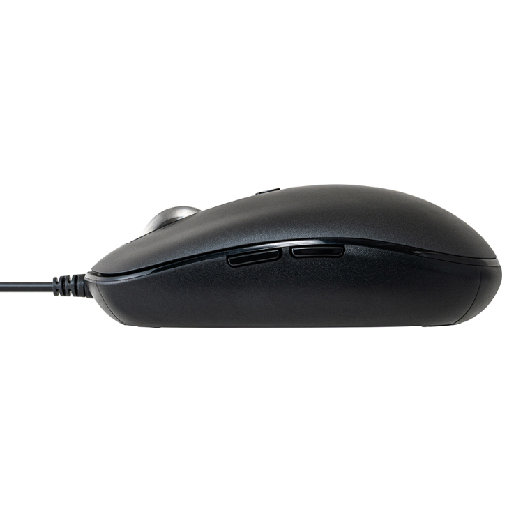ナカバヤシ 【感動ホイールマウス】有線静音5ボタンBlueLEDマウス/ブラック MUS-UKF269BK (tm)の商品画像8枚目