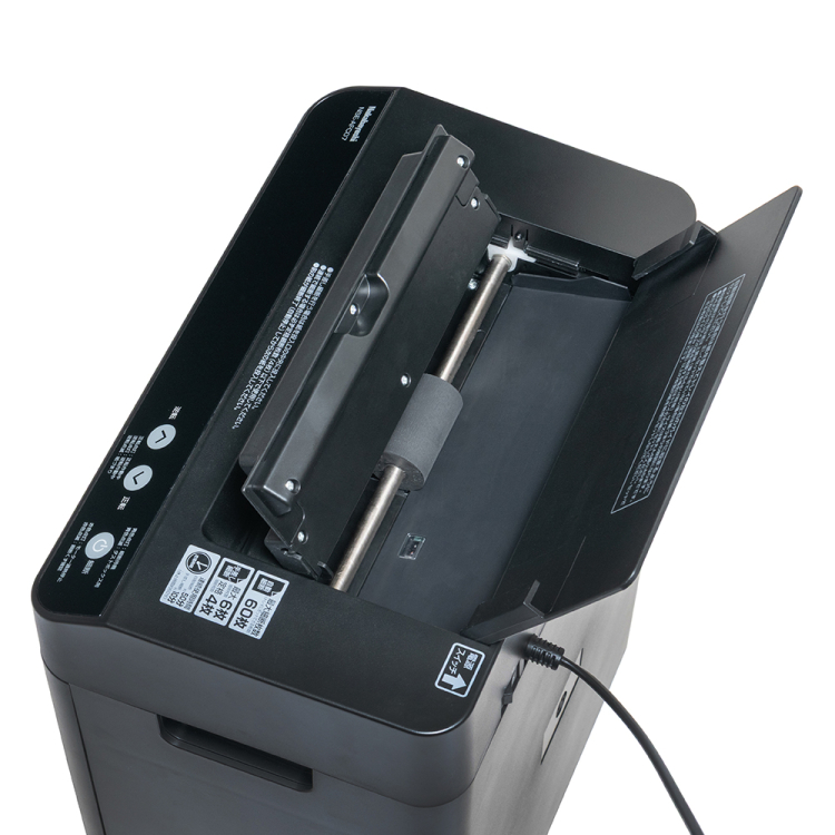 ナカバヤシ ハイスピードオートフィードシュレッダ/ブラック NSE-AFC07BK (tm)の商品画像8枚目
