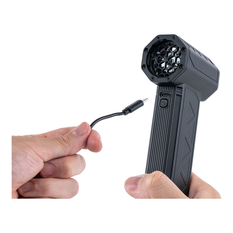ナカバヤシ 電動エアダスター&クリーナー JET plus 充電式/ブラック DAD-801BK (tm)の商品画像8枚目