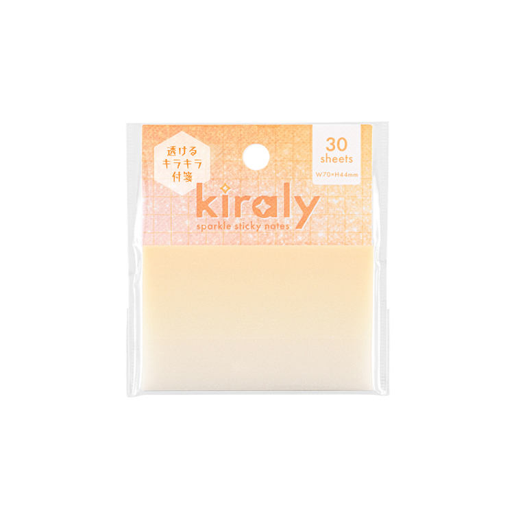 ナカバヤシ kiraly キラリー/透明付箋/S1 FST-008-S1の商品画像1枚目