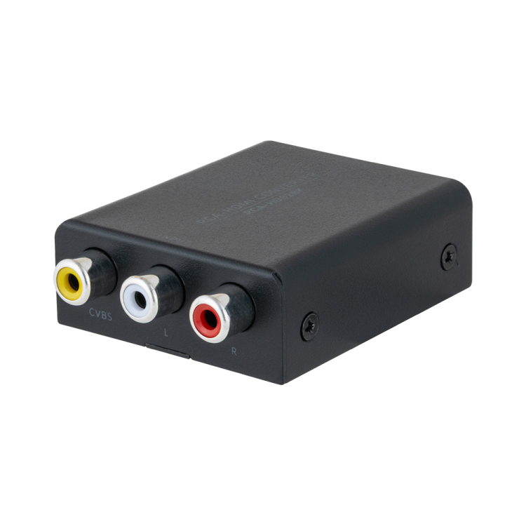ナカバヤシ RCA-HDMIコンバーター/黒 RCA-HD02BK (tm)の商品画像1枚目
