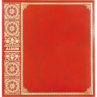 ナカバヤシ フエルアルバム L プリンス ア-LPA-11A 赤