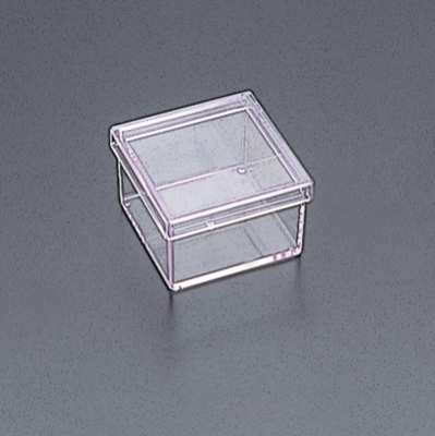 ナカバヤシ キャパティ ソリッド スクエア/フタ付タイプ CSD-BK3 クリア