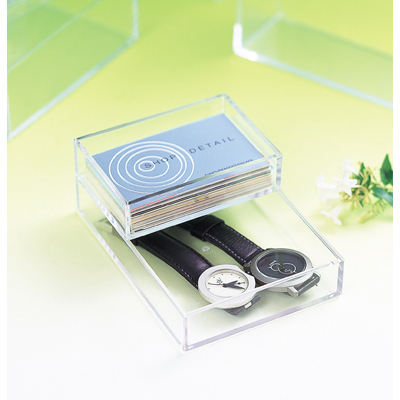 ナカバヤシ キャパティ ソリッド Lスクエア/オープンタイプ CSD-R5F クリア