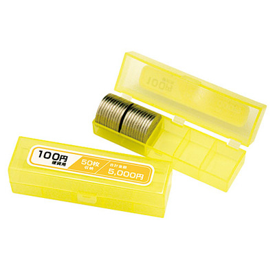 ナカバヤシ コインケース イエロー/100円×50枚 NC-3100