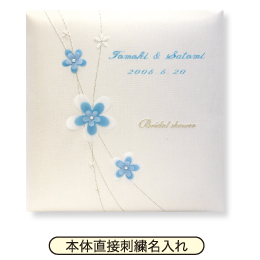 【★刺繍名入れ代込】ナカバヤシ フエルアルバム 婚礼用 ブライダルシャワー L アH-LK-502