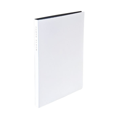 ナカバヤシ 超透明ポケットアルバム/KG判80枚収納 CTPKG-80-W/G ホワイト