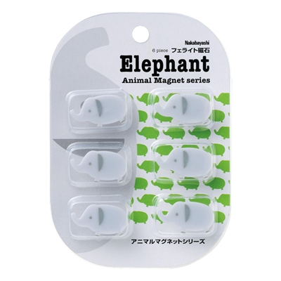 ナカバヤシ アニマル マグネット  AMG-F01E（ゾウ)