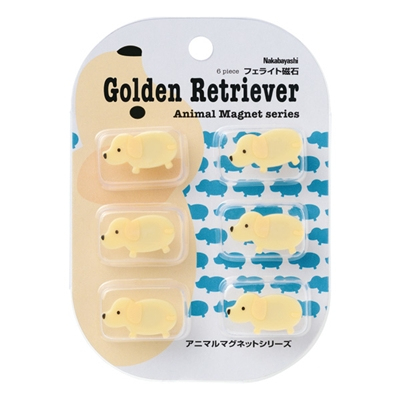 ナカバヤシ アニマル マグネット  AMG-F01R（レトリバー)
