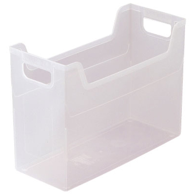 ナカバヤシ かたづけベスト キャパティE4 ファイルボックス FB-E4-CRN クリア