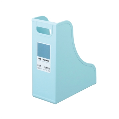 ナカバヤシ FIT COLOR A4ファイルスタンド BL ブルー FB-FCE6E-BL