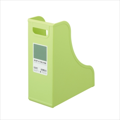 ナカバヤシ FIT COLOR A4ファイルスタンド GN グリーン FB-FCE6E-GN