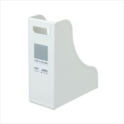 ナカバヤシ FIT COLOR A4ファイルスタンド GY グレー FB-FCE6E-GY