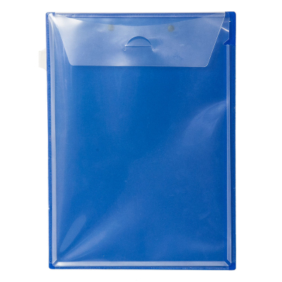 ナカバヤシ アンケートクリップボードブルー QB-ENA4E-BL