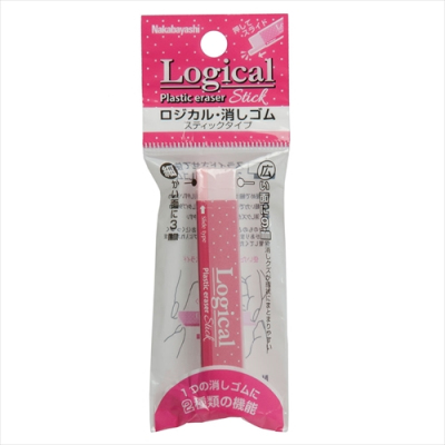 ナカバヤシ ロジカル・消しゴム・ スティックタイプ　袋入り　ERA-M002-1P-P