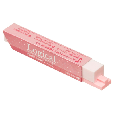 ナカバヤシ ロジカル・消しゴム・ スティックタイプ　袋入り　ERA-M002-1P-P