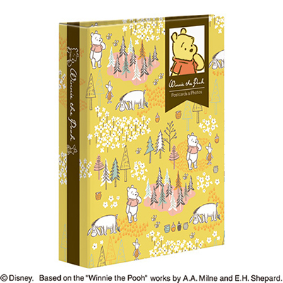 ナカバヤシ1PKポケットアルバム/KG判1段40枚収納タイプ/くまのプーさん 1PK-40-7-2