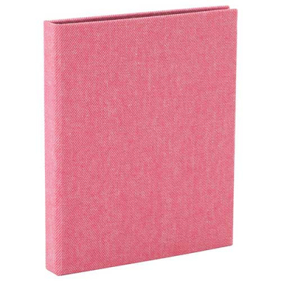 アルバム ナカバヤシ cotto. （コット）黒台紙フォトアルバム L判タテ1段ポケット A-COPL-241-P/M ピンクの商品画像1枚目