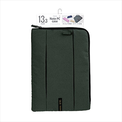 ナカバヤシ Digio2 ノートパソコンケース 13.3インチ 対応 ネイビー SZC-FIXF002NB　(tm)　