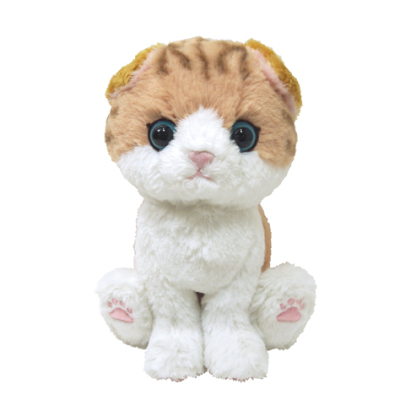 サンレモン　キトン ぬいぐるみ スコティッシュフォールド BR  P-4222