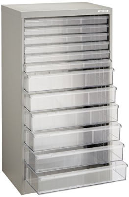 ナカバヤシ アバンテV2 フロアケース A3 浅6段・深6段 A3F-12 ニューグレー