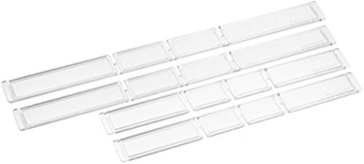 アバンテケース　仕切り板　浅引出しタイプ　A4用　タテ型2枚、ヨコ型2枚